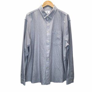 Mocotono Dress Shirt Men Size XL  Long Sleeve Button Down Gray
